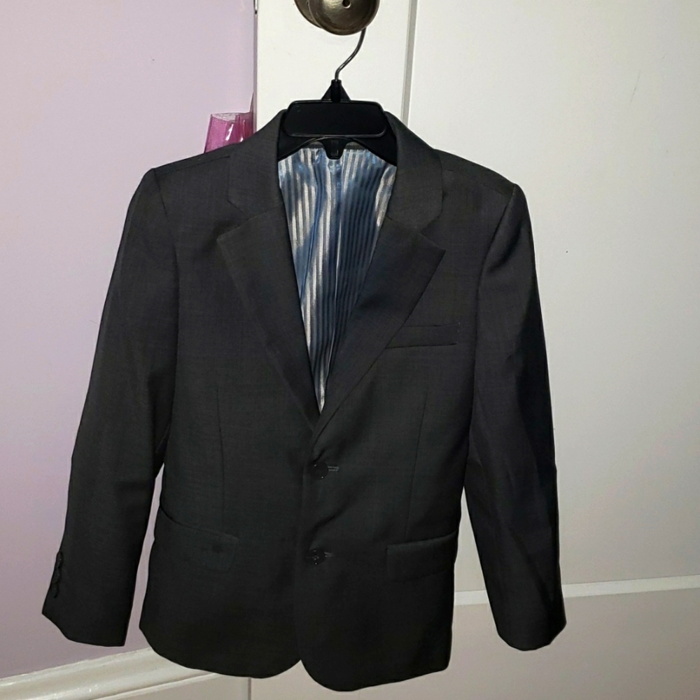Boys gray suit with pants